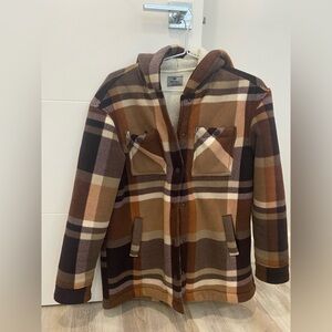 Cozy shacket in size XS